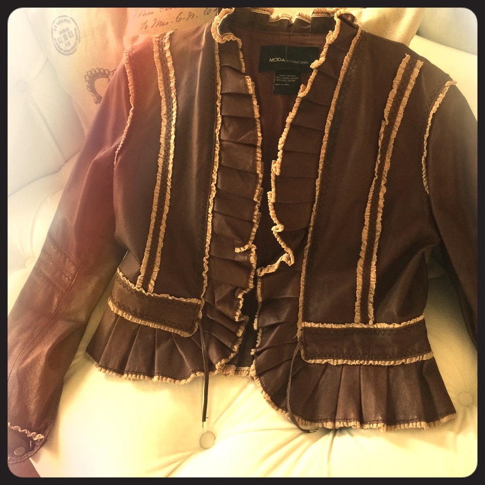 Genuine leather jacket!